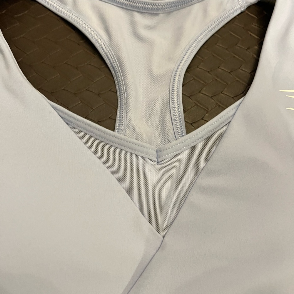 GymShark Crossover Sport Bra Surf Blue Small $25 - Picture 4 of 6